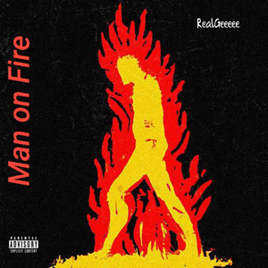 Man on fire
