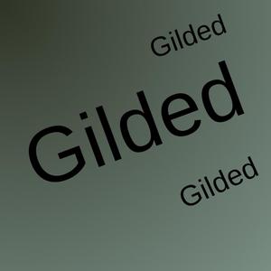 gilded