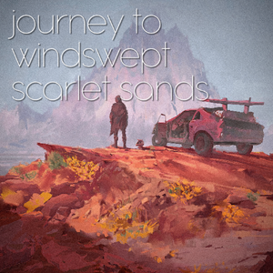 Journey to Windswept Scarlet Sands
