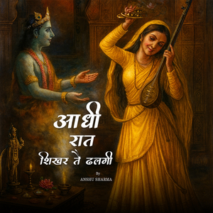 आधी रात शिखर तै ढलगी