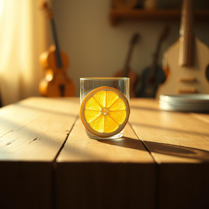 ミントとオレンジの午後