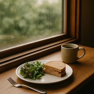 カフェテラスの午後