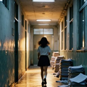 十二中的无声告别