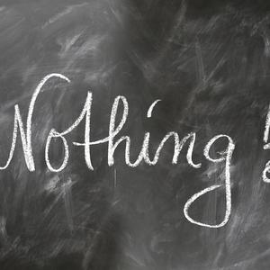 아무런 생각이 없다