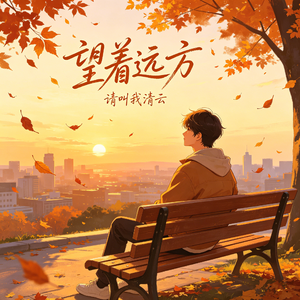 望着远方