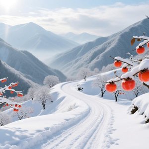 初雪再遇#AI创作大赛2025最后一首情歌赛季