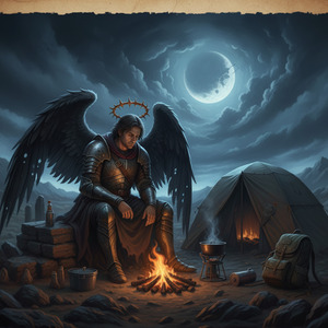 TEM ANJOS ACAMPADOS AQUI