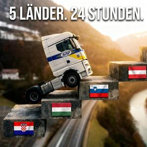 Ein Tag fünf Länder