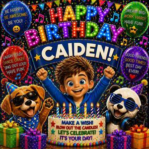 Happy Birthday Caiden