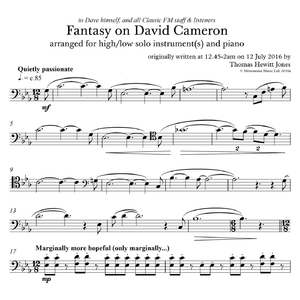 Fantasy on David Cameron