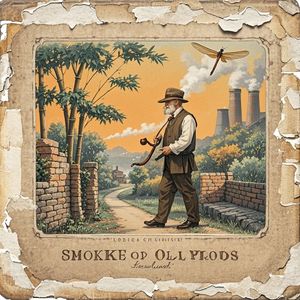 老照片里的炊烟-孤胆雄鹰