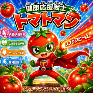 健康応援戦士トマトマン