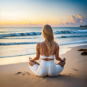 El Apacible Crepúsculo Suaviza El Estado De Ánimo