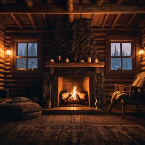 Уютный вечер у камина