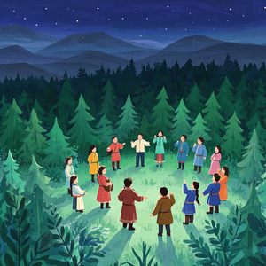 小兴安岭・晨韵