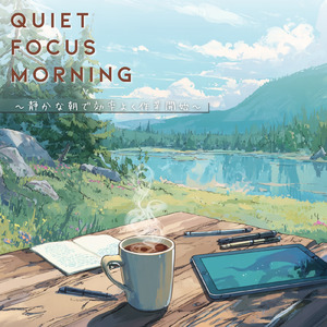 Cafe Work Moments in Winter Light