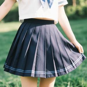 校服裙摆