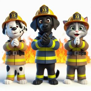 Kahraman İtfaiyeci Köpekler