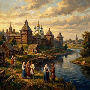 Гой ты, Русь, моя родная