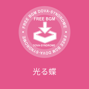 光る蝶