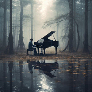 Temas Nocturna Del Piano Del Anochecer