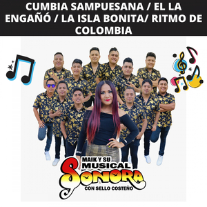 Cumbia Sampuesana / El La Engañó / La Isla Bonita/ Ritmo de Colombia (En Vivo)