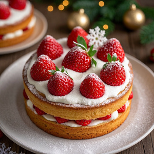 クリスマスにはケーキを食べるの