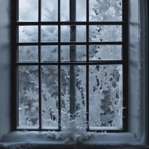 Suudlus läbi jäätunud klaasi by @andok