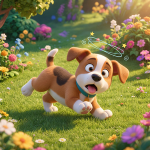 ドジっ子ドッグのハッピータイム