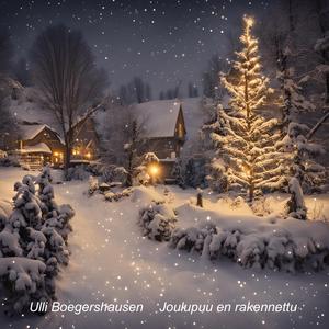 Joulupuu en rakennettu