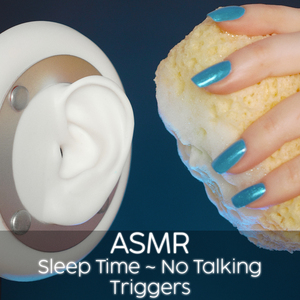ASMR Eye Mask on the Blue Yeti Mic