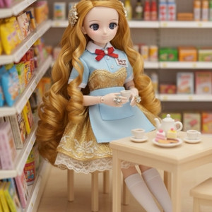 지나의 예의 바른 티타임 / A💕DOLLable 지나 by Sunlion