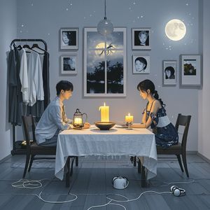 无声的晚餐