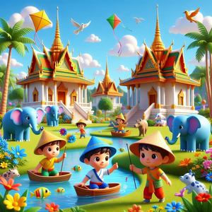 จับผีเสื้อในฝัน - เพลงเด็กแสนสนุก