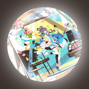 裙摆与向日葵花(Cover 洛天依)