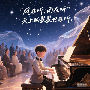 天上的星星也在听(伴奏)