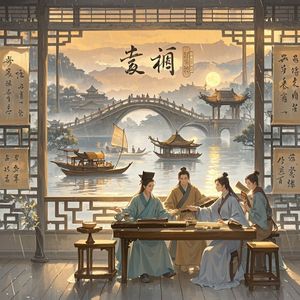 扬州慢·旧梦寻茶-燊林