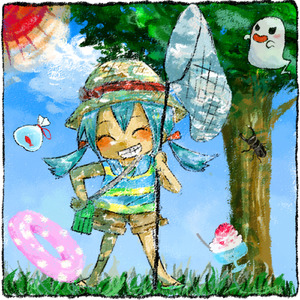 夏の絵日記（カラオケ）