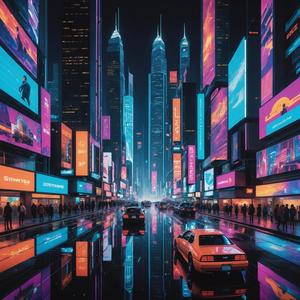 Holographic Cityscape