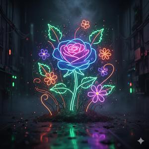 N.G studio - ნეონის ყვავილი