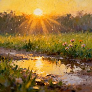 暖阳和小雨的间距