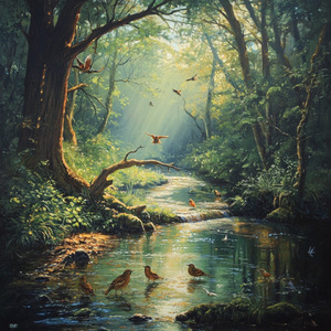 助眠水声·山涧河流水声