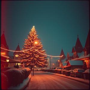 We enjoy Christmas in our town