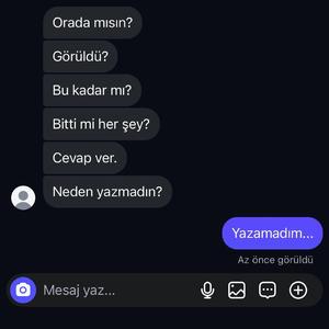 Yazamadım