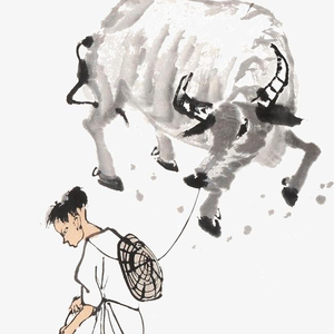 在一头老牛的眼眸里