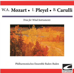 Carulli: Trio concertant in B Flat Major, Op. 1 for 2 clarinets and bassoon: Andante sostenuto