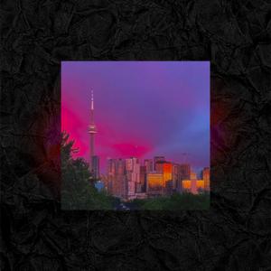 日落前变粉的天