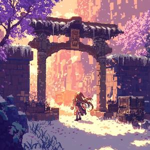 Pixel Path Morning - ピクセル小道の朝