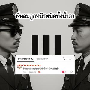 พี่หอบลูกหนีระเบิดทั้งน้ำตา