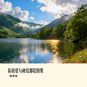 你说爱与被爱都是因果
